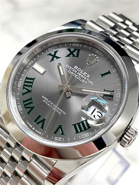 rolex smooth bezel wimbledon
